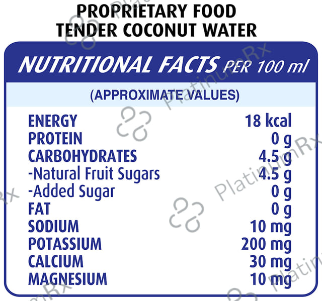 Dabur Real Fruit Power Activ 100% Tender Coconut Water