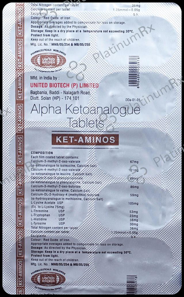 Ket- Aminos Tablet