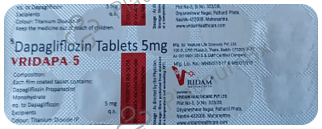 Vridapa 5 Tablet