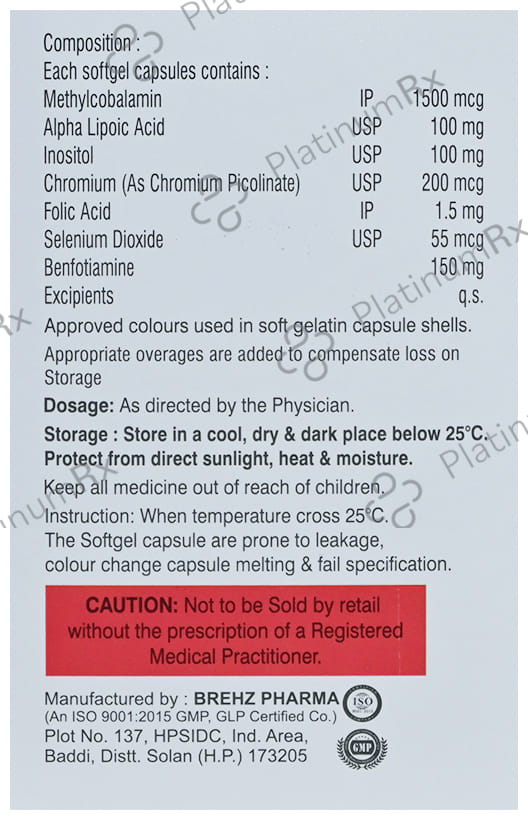 Neurosnap OD Softgel Capsule