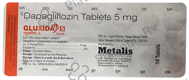 Gluxida 5 Tablet