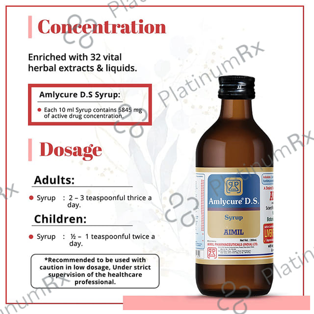 Amlycure DS Syrup 200ml