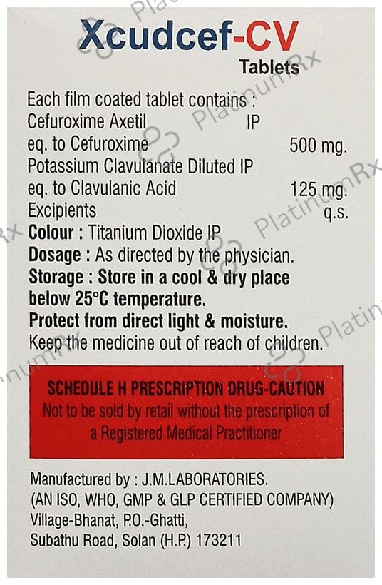 Xcudcef-CV Tablet