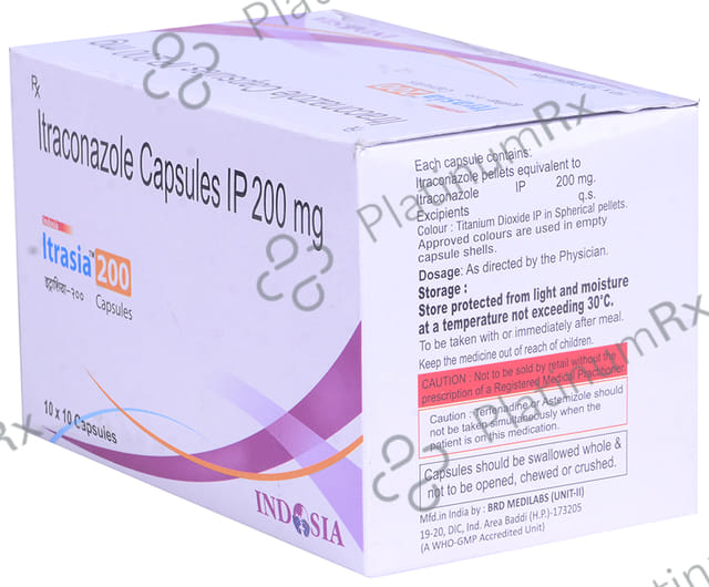 Itrasia 200mg Capsule 10s