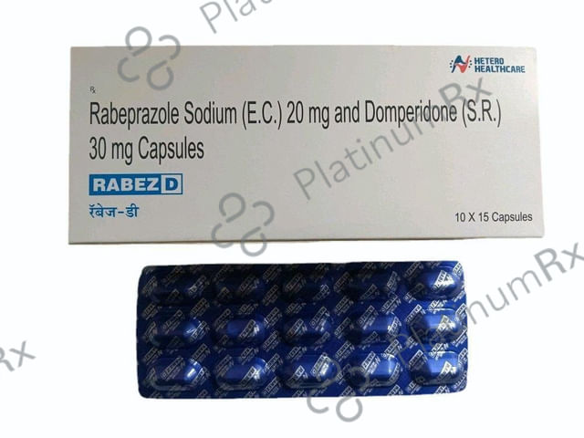 Rabez D 30/20mg Capsule 15s