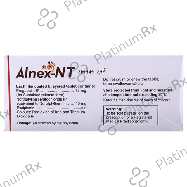 Alnex NT 75/10mg Tablet 10s