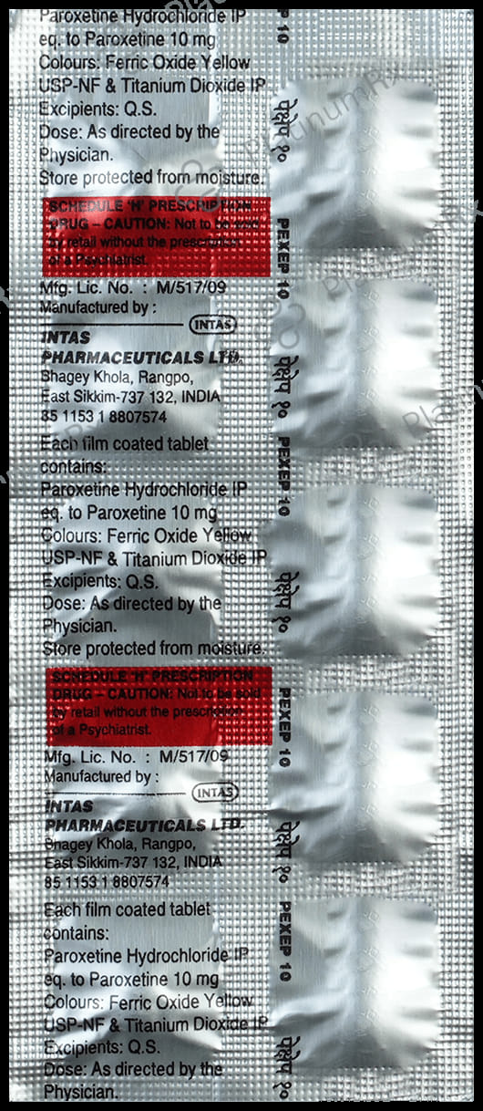 Pexep 10mg Tablet 10s