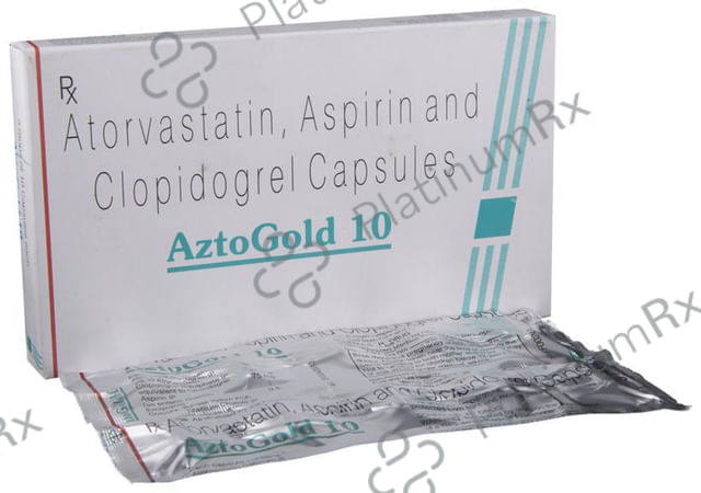Aztogold 10/75/75mg Capsule 10s
