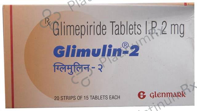 Glimulin 2mg Tablet 15s