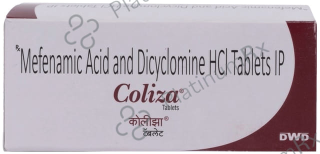 Coliza 10mg/250mg Tablet