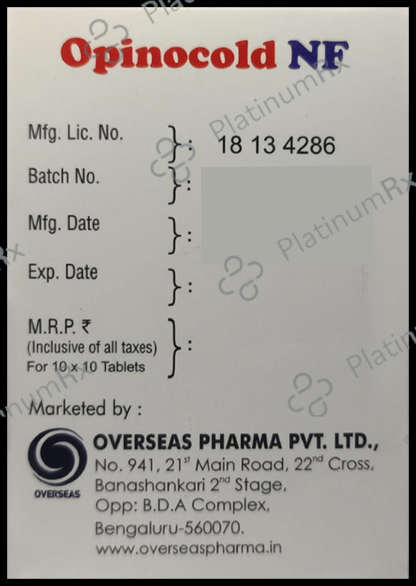 Opinocold NF Tablet 10s