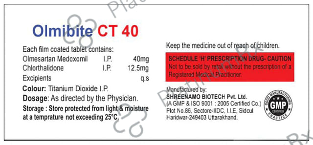 Olmibite CT 40 Tablet