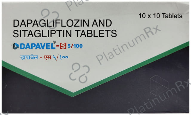 Dapavel S 5/100mg Tablet 10s