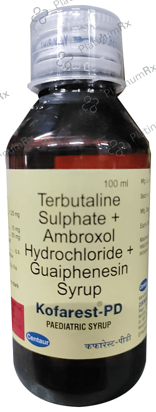 Kofarest PD 15/50/1.25mg Syrup 100ml