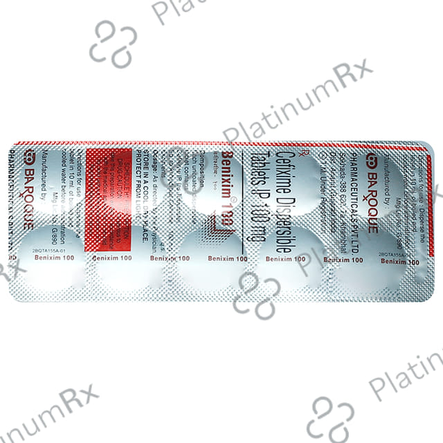 Benixim 100 Tablet DT