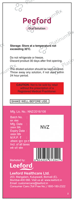 Pegford Oral Solution 200ml