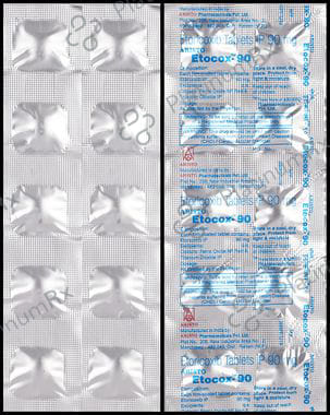 Etocox 90mg Tablet 10s (Aristo)