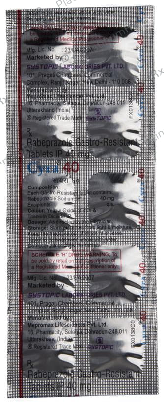 Cyra 40mg Tablet 10s