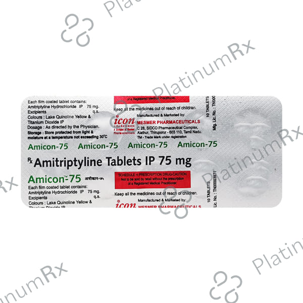 Amicon 75mg Tablet 10s
