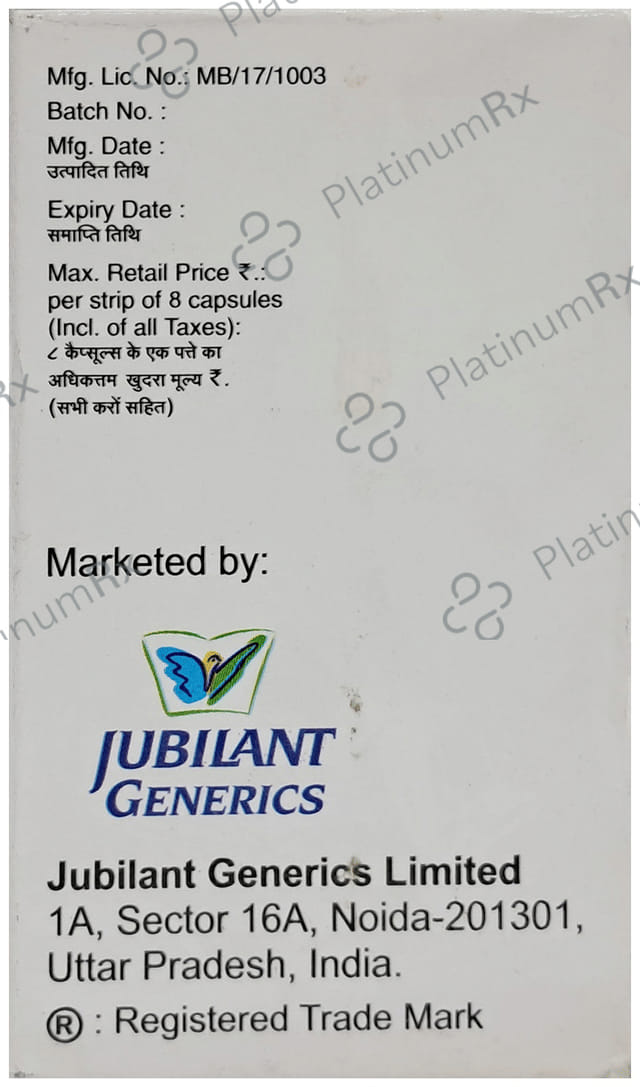 Vdjub D3 Soft Gelatin Capsule 8s