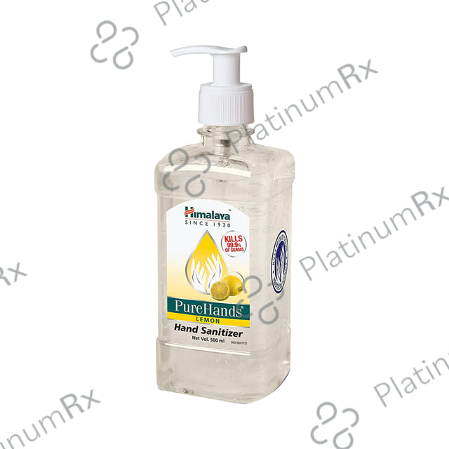 Himalaya Wellness Pure Lemon Flavour Hands Sanitizer 500ml