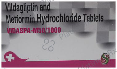 Vidaspa-M 50/1000 Tablet