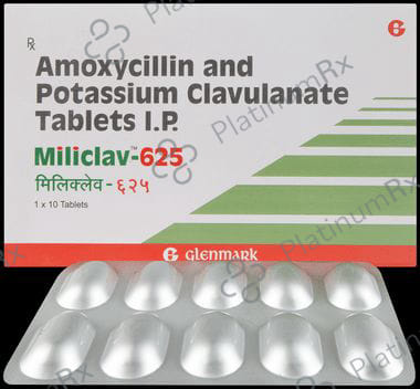 Miliclav 500/125mg Tablet 10s