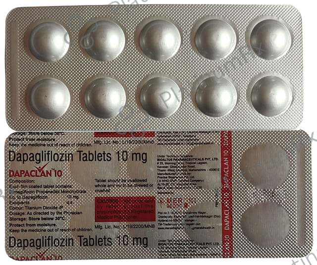 Dapaclan 10 Tablet