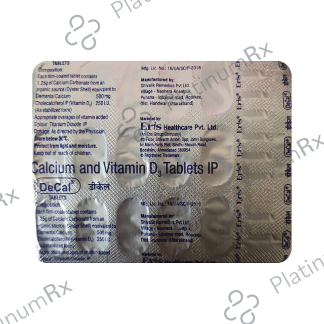 Decal Tablet 15 tablets