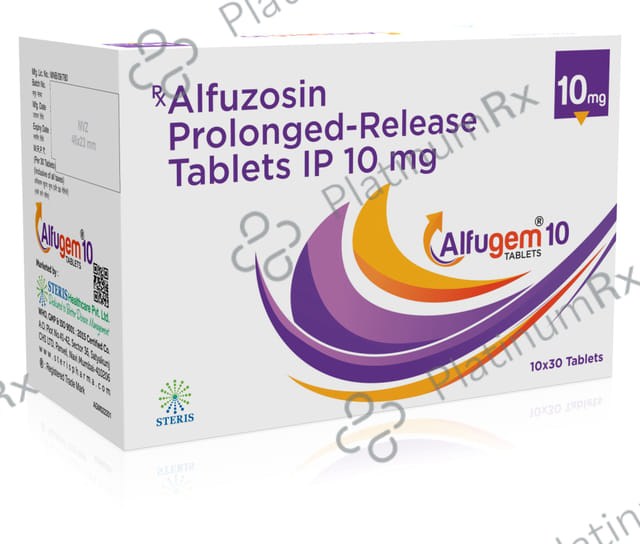 Alfugem 10mg Tablet PR 30s