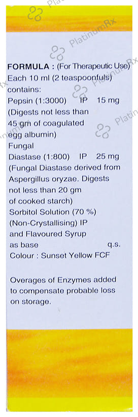 Xymex 15/25mg Orange Flavour Syrup 200ml