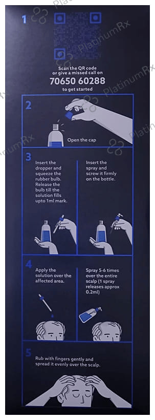Mintop Forte 10% Hair Restore Formula Lotion 120ml