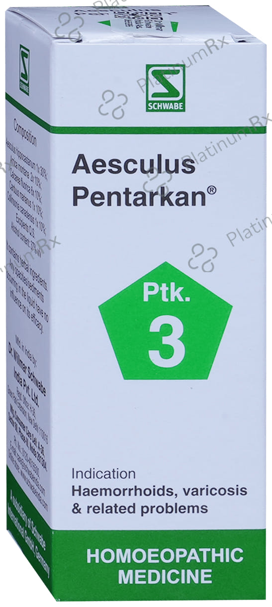 Dr Willmar Schwabe India Aesculus Pentarkan Drop