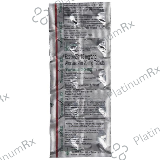 Tonact 20/10mg EZ Tablet 10s