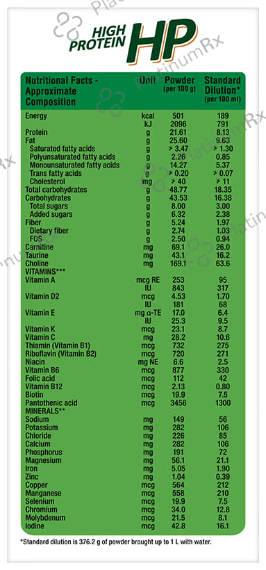 Nepro HP High Protein Health Drink Vanilla Toffee Flavour Powder 1kg