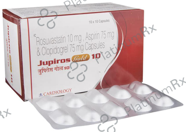 Jupiros Gold 10/75/75mg Capsule 10s