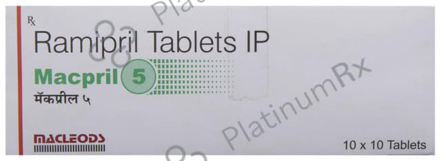 Macpril 5mg Tablet 10s