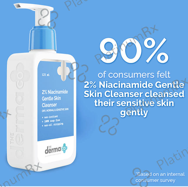 The Derma Co 2% Niacinamide Gentle Skin Cleanser