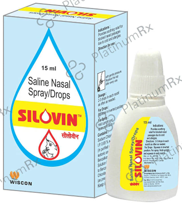 Silovin 0.65% Nasal Drop 15ml