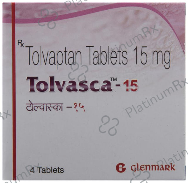 Tolvasca 15mg Tablet 4s
