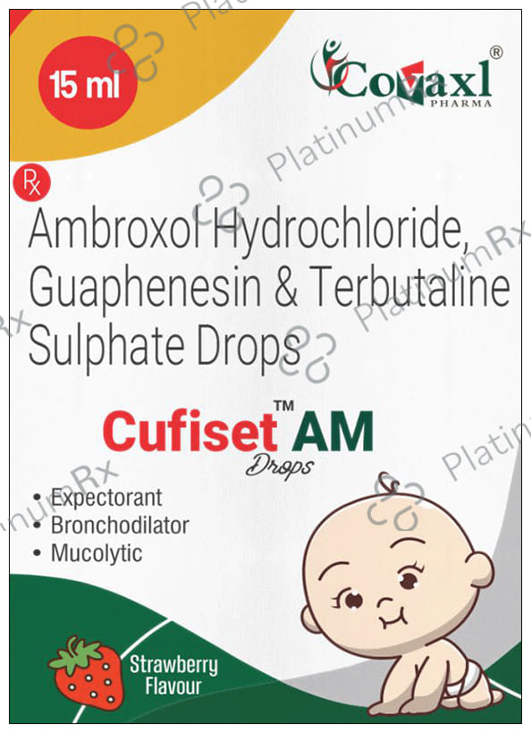 Cufiset AM Oral Drops Strawberry