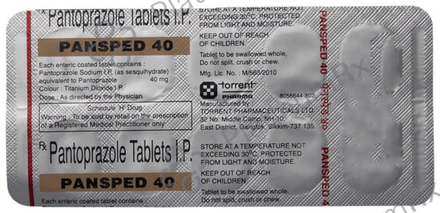 Pansped 40 Tablet 10s