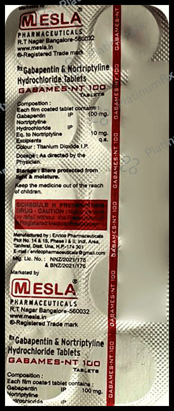 Gabames-NT 100 Tablet