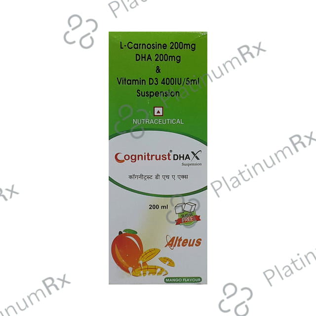 Cognitrust DHA X Oral Suspension Mango Sugar Free 200ml