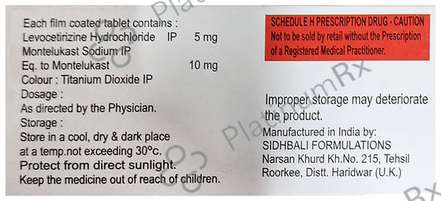 Skoramont 5mg/10mg Tablet