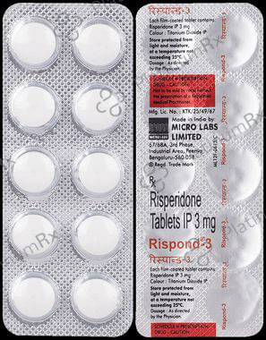 Rispond 3mg Tablet