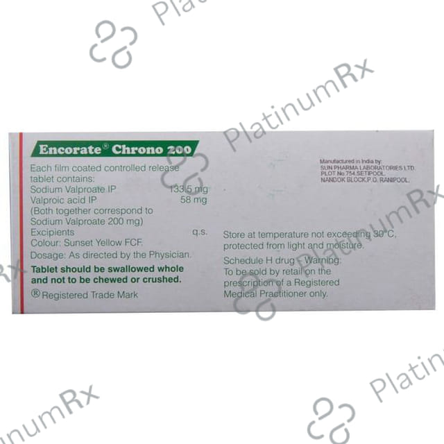Encorate Chrono 200mg Tablet CR 10s