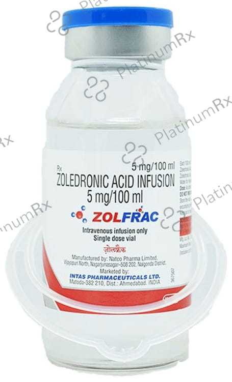 Zolfrac 5mg/100ml Injection 1s