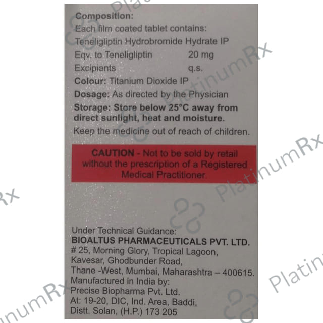 Tenamit 20 Tablet 10 Tablet