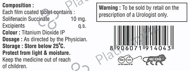 Solifenacin 5 Tablet
